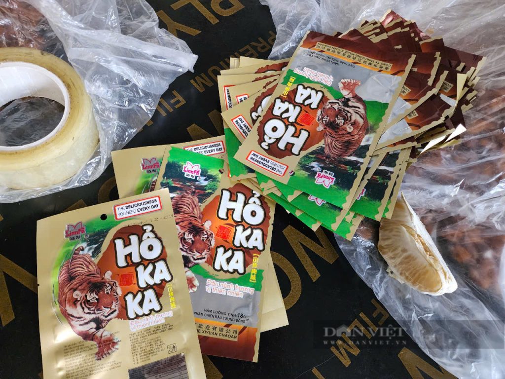 Bao bì sản phẩm Hổ KAKA.