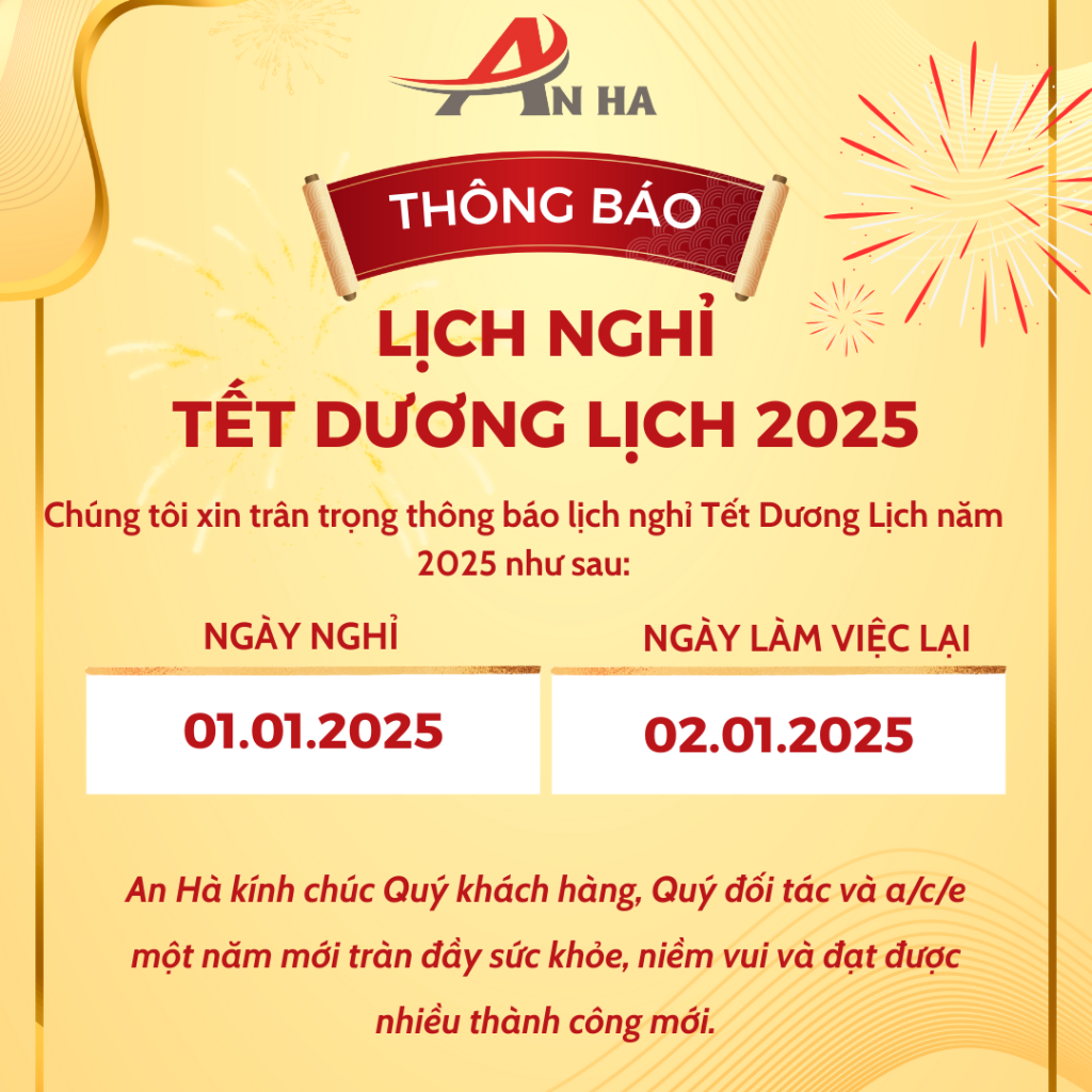 Thông báo nghỉ tết dương 2025