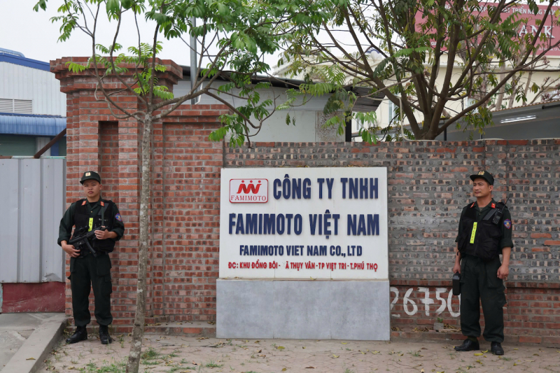 Công ty TNHH Famimoto Việt Nam đã tiêu thụ ra thị trường 144 tấn dầu ăn; 118 tấn bột canh, 363 tấn hạt nêm giả.
