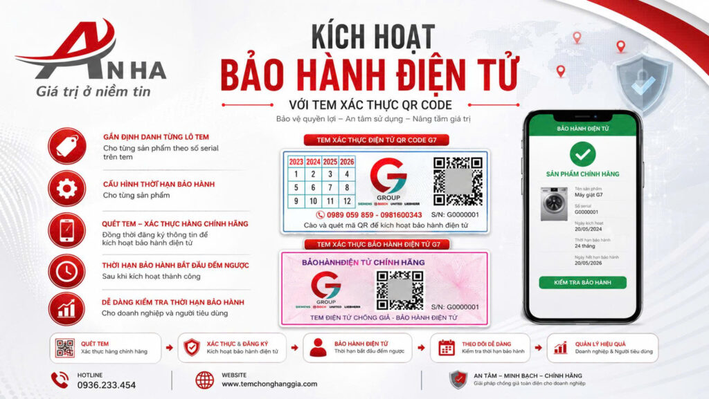 An Hà – Đồng hành cùng doanh nghiệp bảo vệ sản phẩm chính hãng và nâng tầm dịch vụ hậu mãi