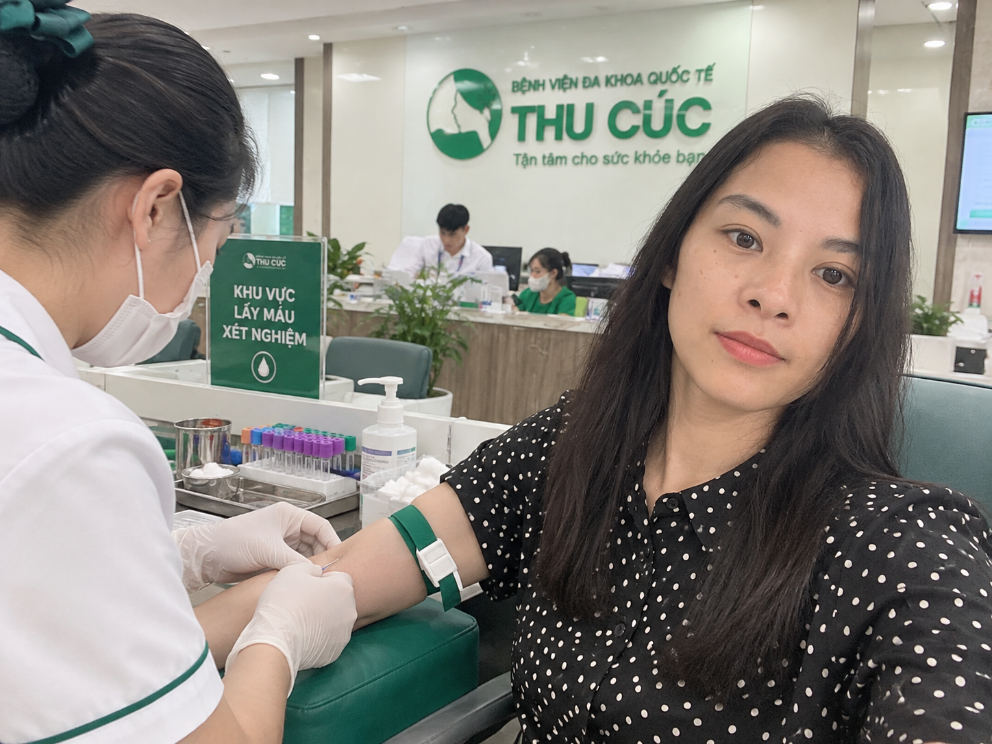 Khám sức khỏe định kỳ: Mỗi nhân viên khỏe mạnh là một phần quan trọng tạo nên tập thể An Hà vững mạnh.